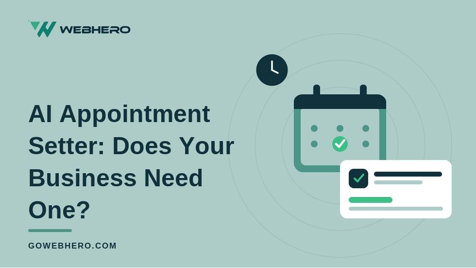 AI Appointment Setter: What It Is and Whether Your Business Needs One